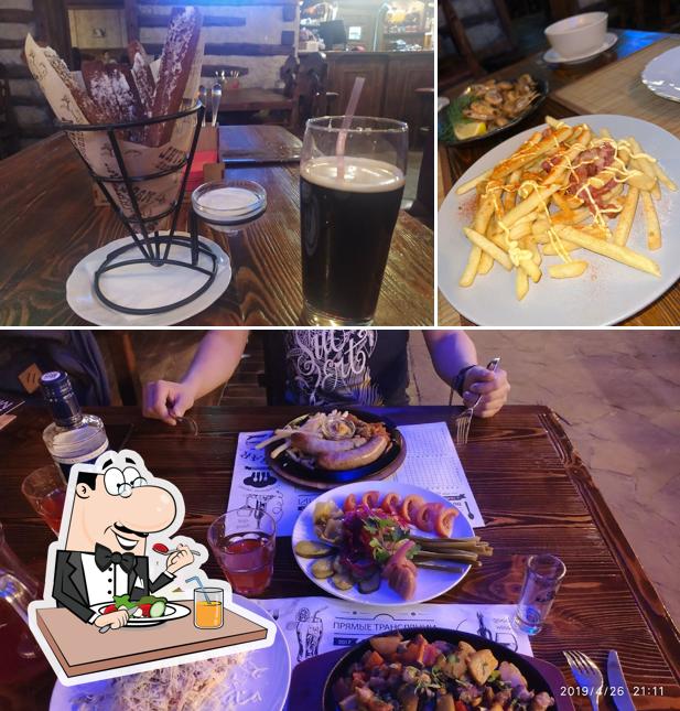 Еда в "Мустанге"