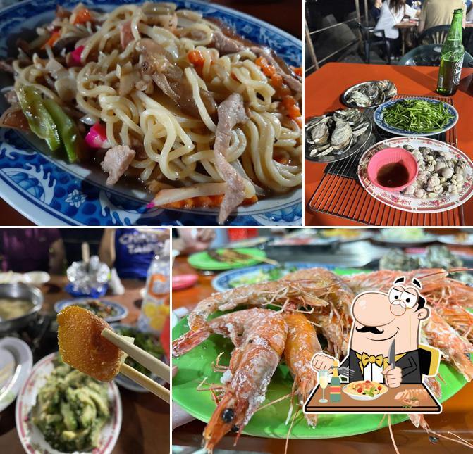 Donggang Gur grilled seafood