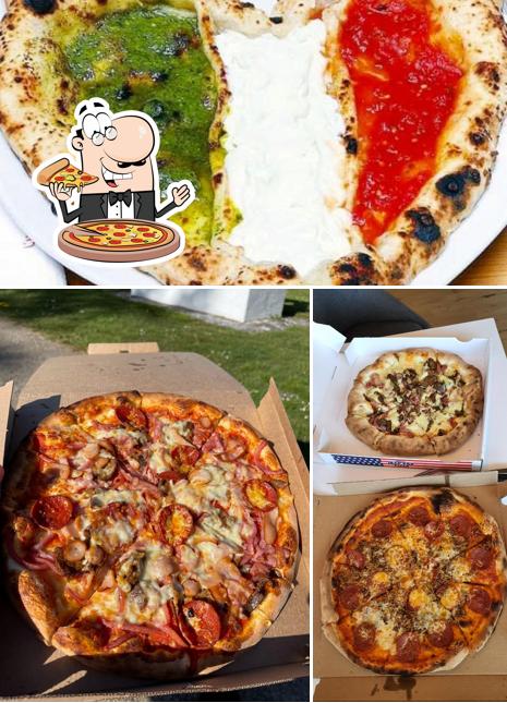 Videbæk Stenovns pizza