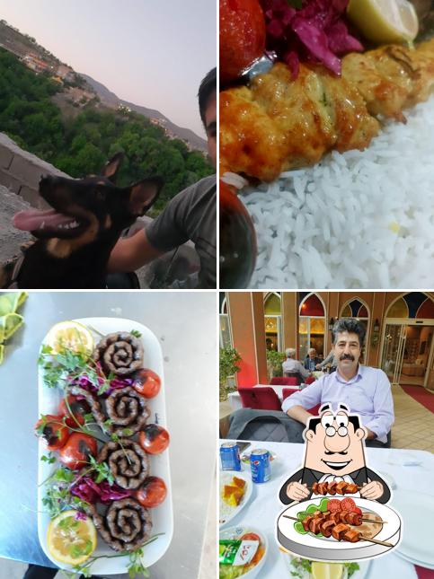 شاندیز ابرده علیا رستوران باغ بهشت