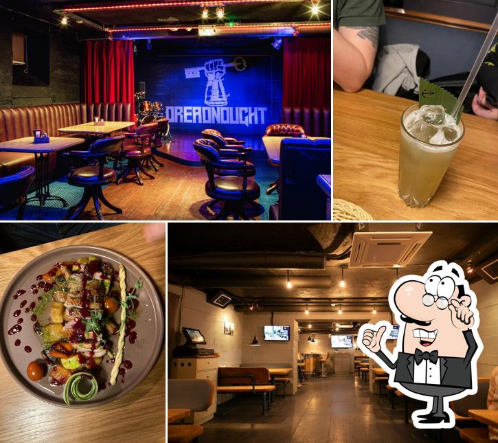 Посмотрите на внутренний интерьер "Дредноута"