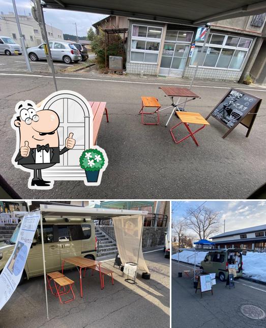 MYROASTCOFFEEが五城目朝市plusで出店している場所ですよ