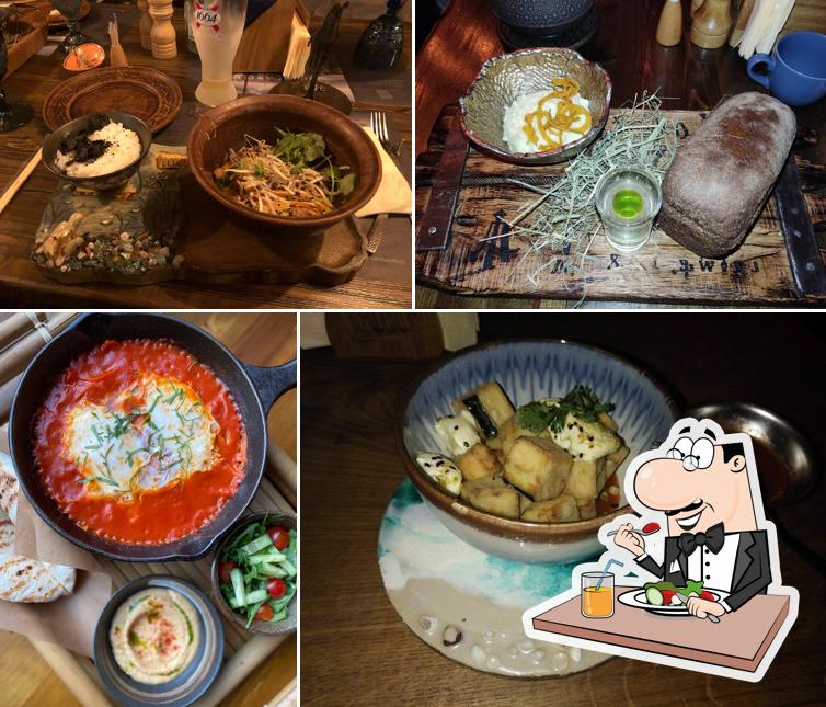 Блюда в "The Buddy Cafe"