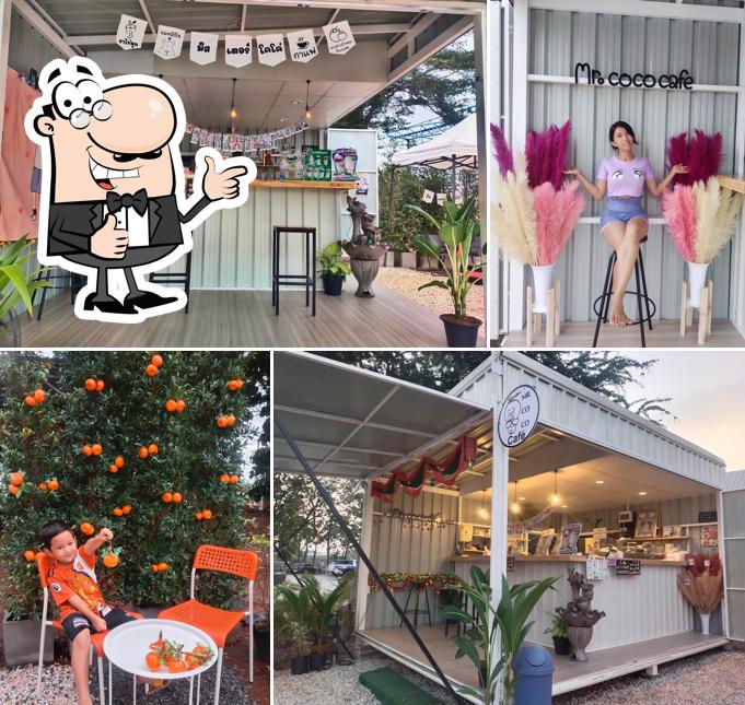 โคโค่ คาเฟ่ มะพร้าวปั่นนมสด ชา&กาแฟ ผลไม้สมูทตี้