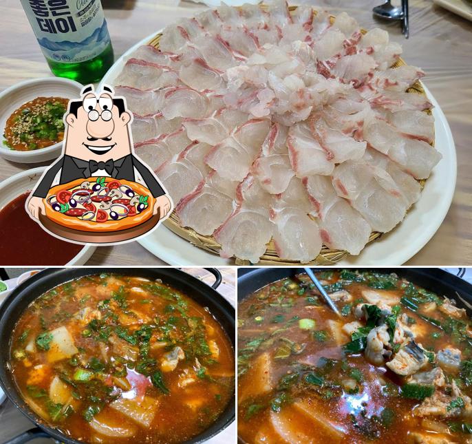 칠암숯불장어횟집