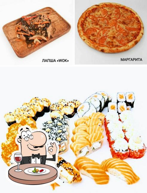 Роллы -Пицца "МеждуПалок"