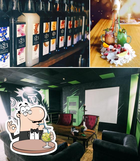 В Nua Smoke есть напитки, внутреннее оформление и многое другое