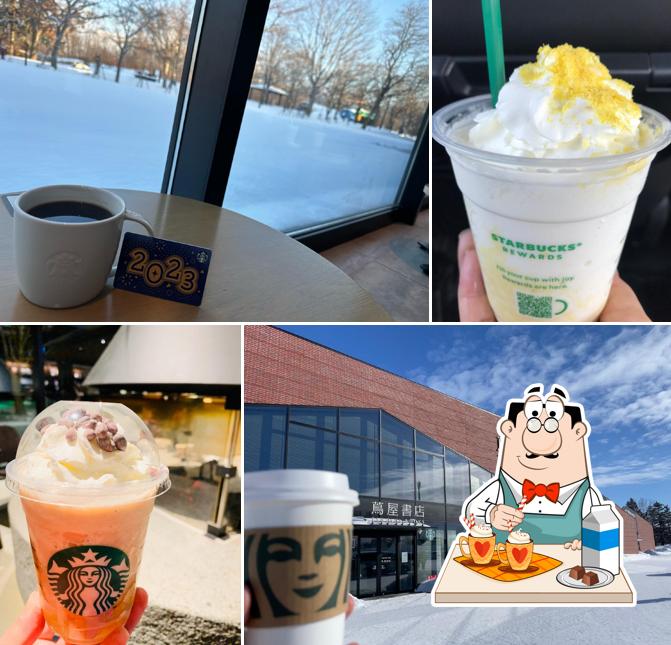 Starbucks Coffee - Ebetsu Tsutaya Books