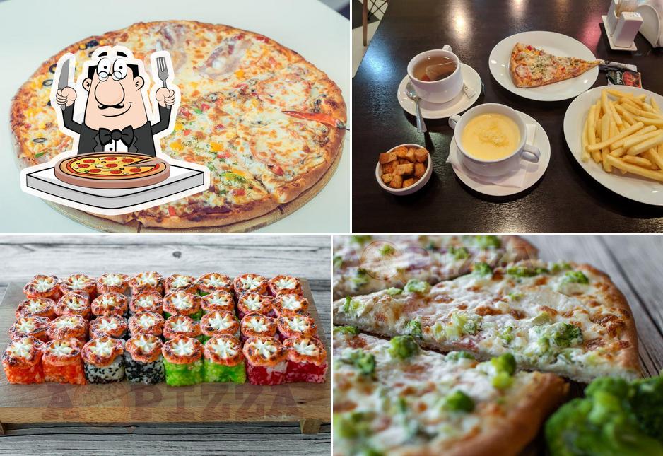 A pizza
