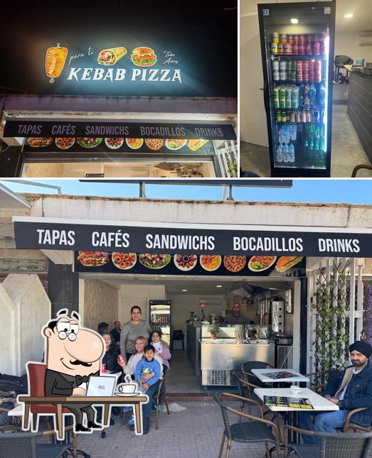 Para ti Kebab Pizza