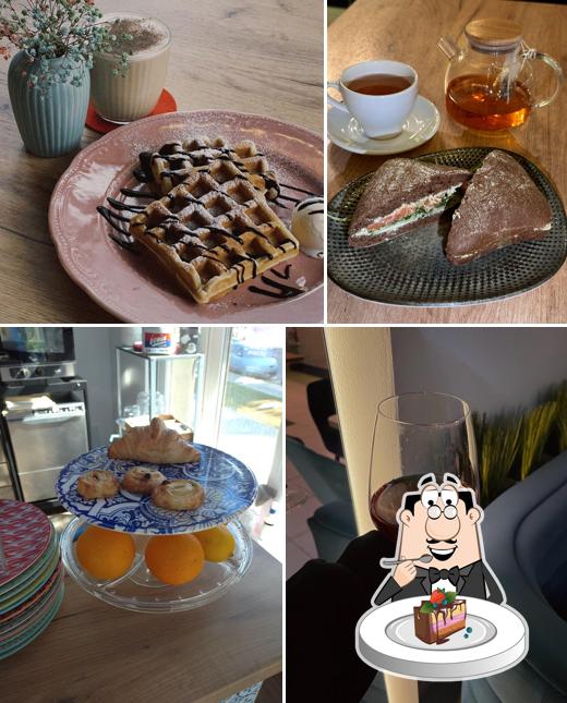 Шоколадный торт в "Кофе Дэйли"