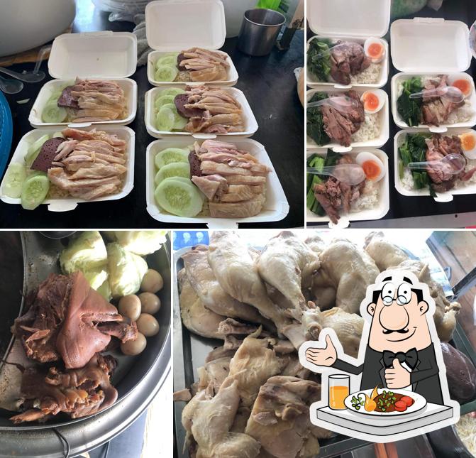 ร้านป้าไสว ข้าวมันไก่และข้าวขาหมู