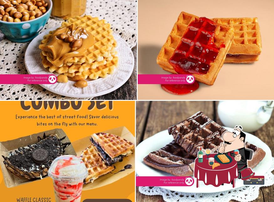 Waffle & chocolate