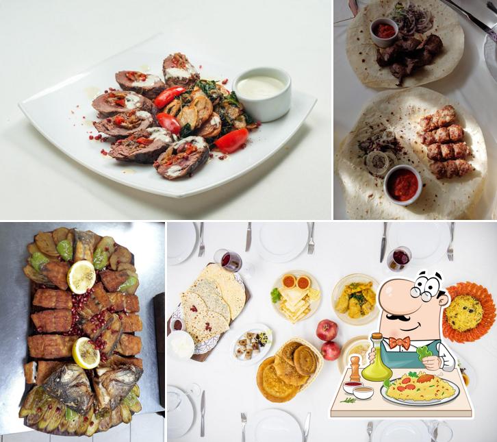 Блюда в "Бакинском бульваре"