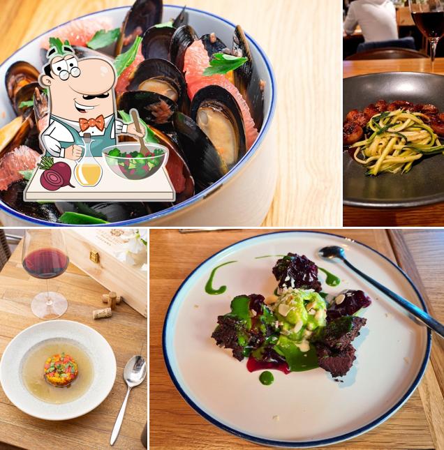 Свекольный салат в "Тот Ещё Гусь"