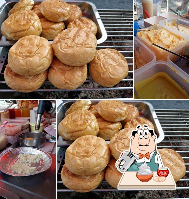 หอมเนย ปังปิ้งเตาถ่าน
