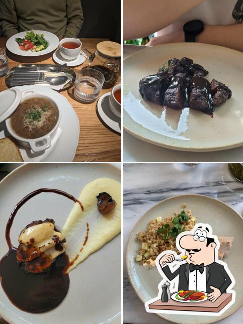 Еда в "Atlas Vin Bistro"