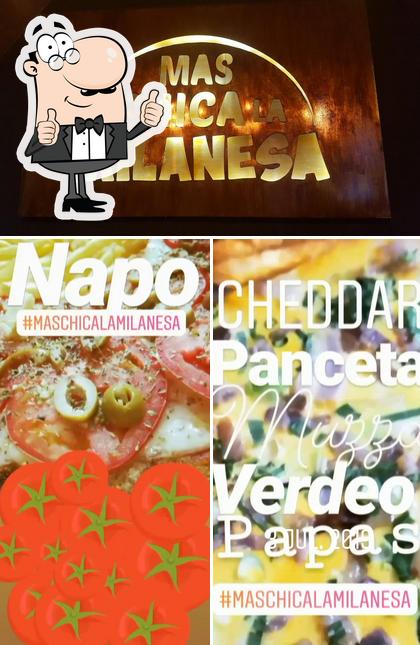 Mas chica la milanesa