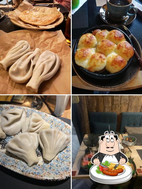 Блюда в "Megobari"