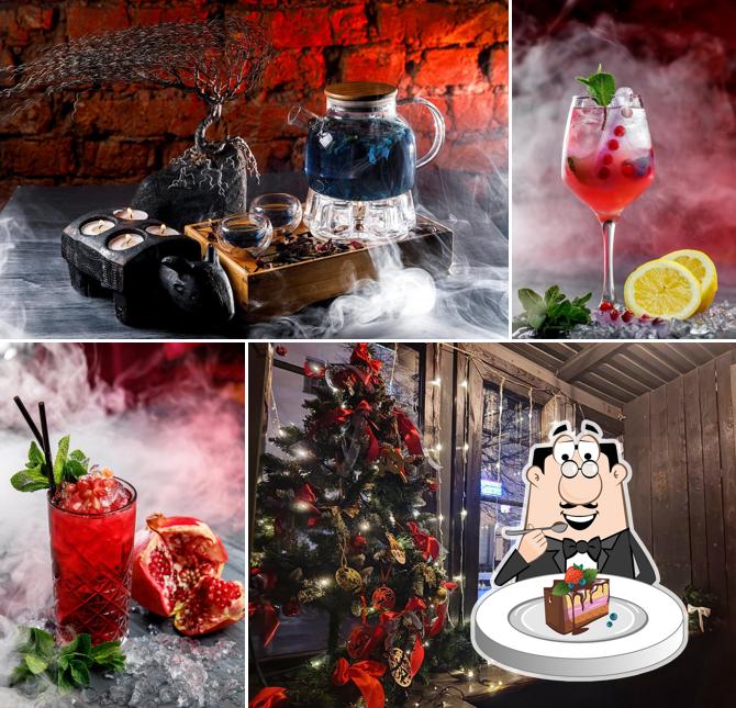 Шоколадный торт в "Хукаплейс Колас"