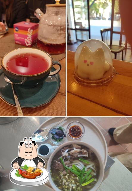 Еда в "Papuccinco"