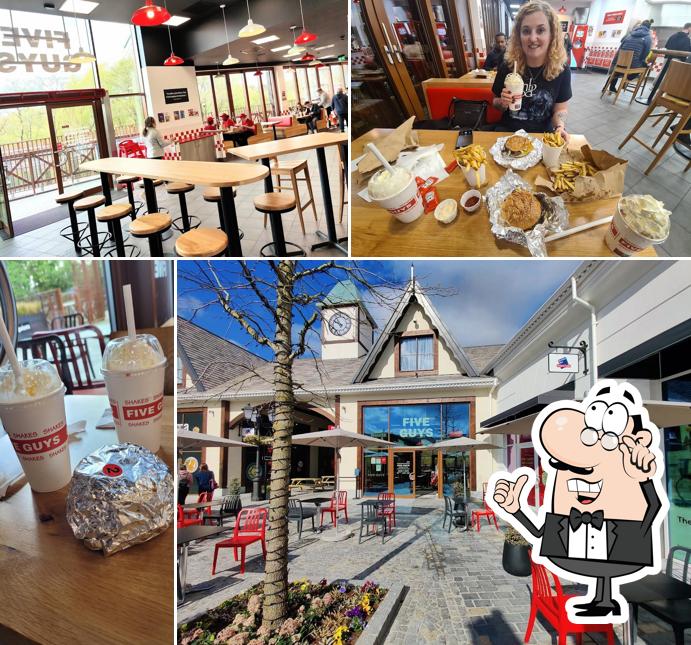 Five Guys Burgers and Fries West Midlands Designer Outlet