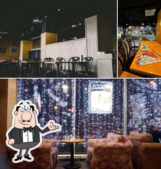 Интерьер "Кофейни Coffee Bean"