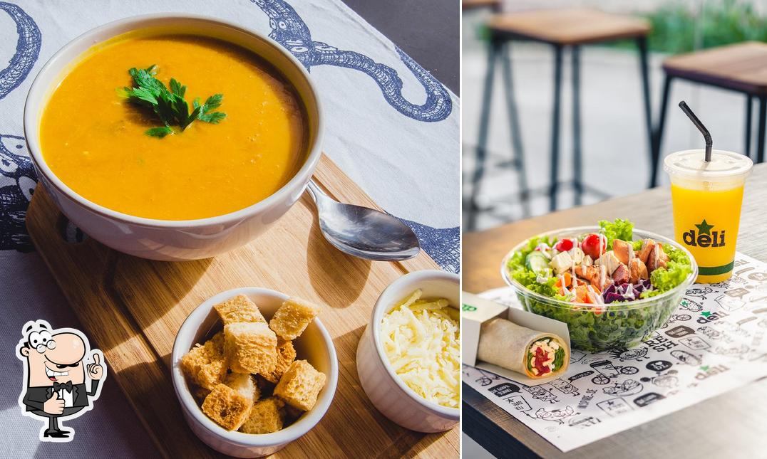 Это фото ресторана "Deli - Sucos, Saladas, Cafés e Sanduíches"