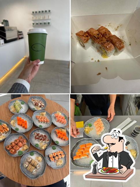 Еда в "Hēre sushi"