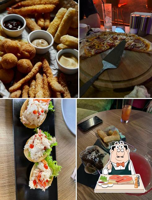 Рыба и картофель фри в "Горожане Центральные"