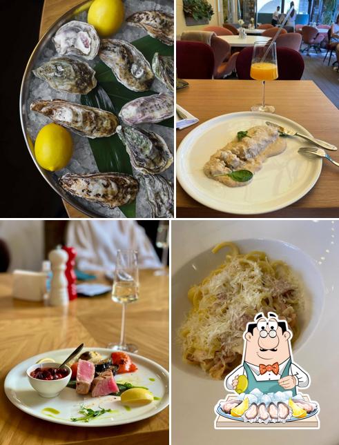 Устрицы в "Сицилии"