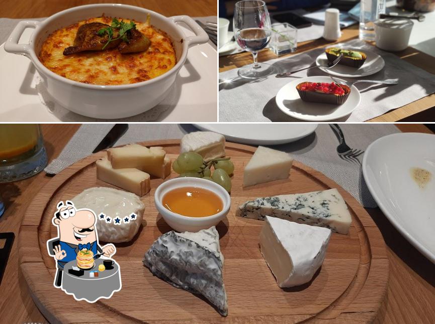 Еда в "Le carré"