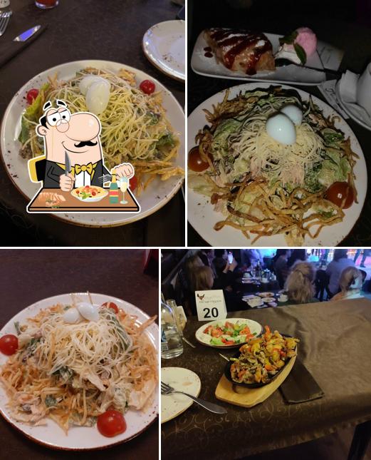 Еда в "Гнезде глухаря"