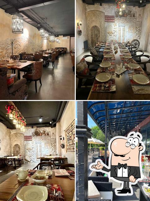 Посмотрите на внутренний интерьер "Менуа"