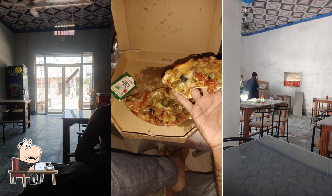 Kiran pizza and ice cream