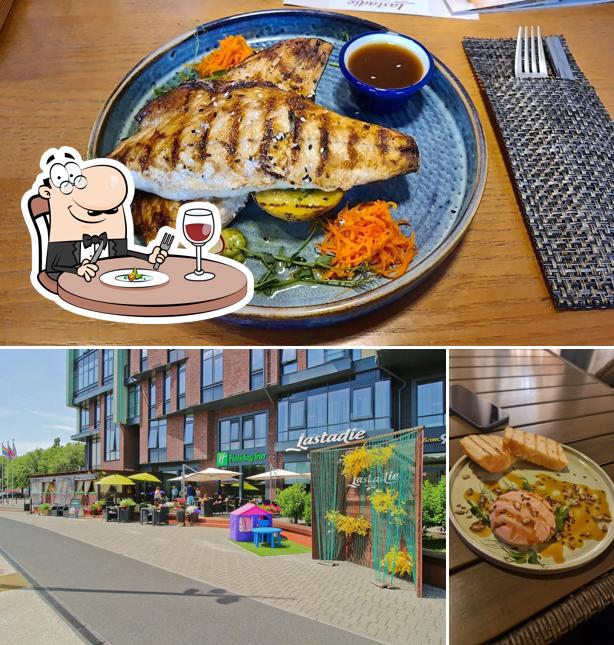 Еда в "Ресторане Lastadie"