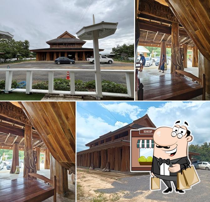 เวียงเพ็ชร คาเฟ่ (บ้านเสาไม้สัก 108 ต้น)
