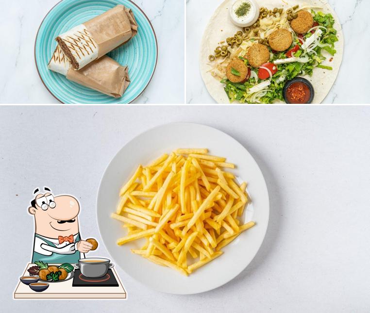 Gold doner kebab