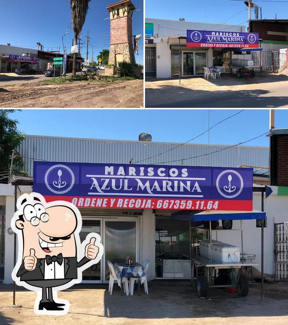 mariscos azul marina