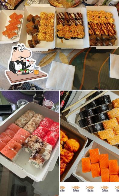 Еда в "Фишка"