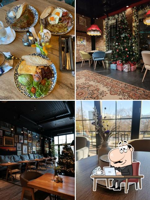 Посмотрите на внутренний интерьер "Кантиной Муки"