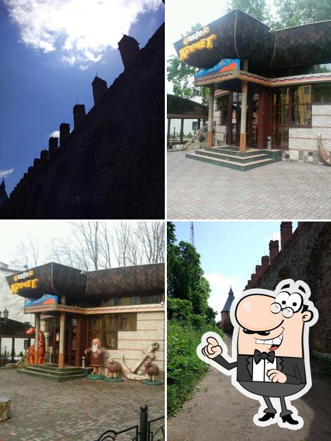 Посмотрите, как "Ковчег" выглядит снаружи