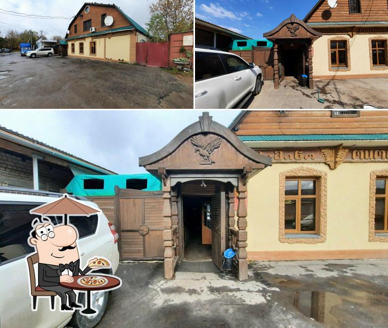 Наслаждайтесь свежим воздухом и пейзажем, открывающемся из "Мимино"