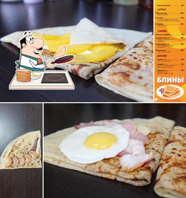 Блины и кофе