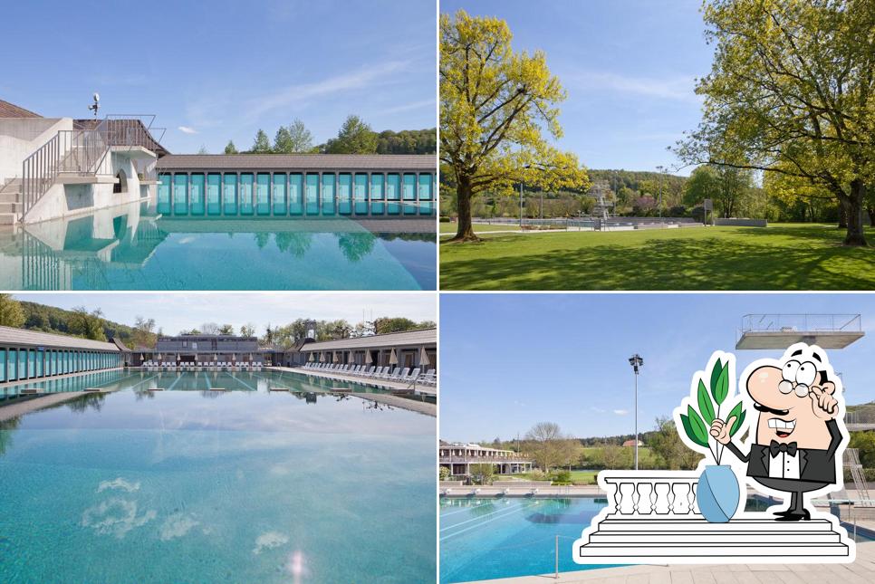Public Pool At The Aare
