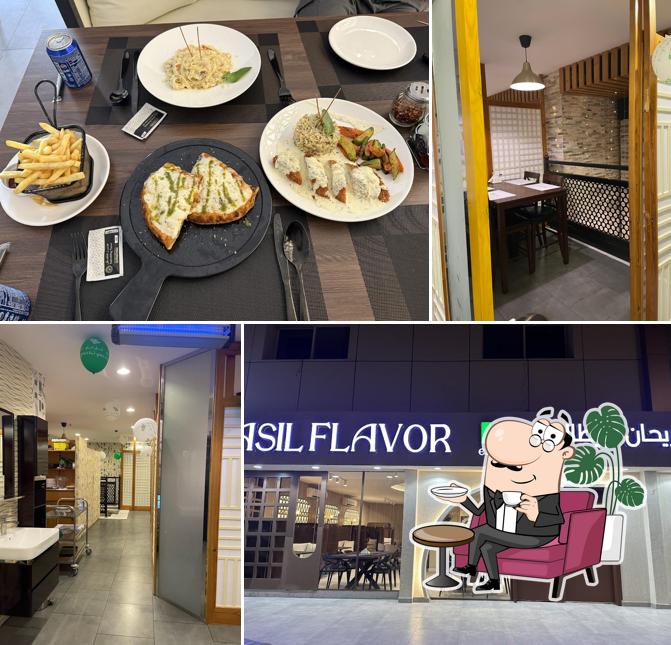 Basil flavor restaurant