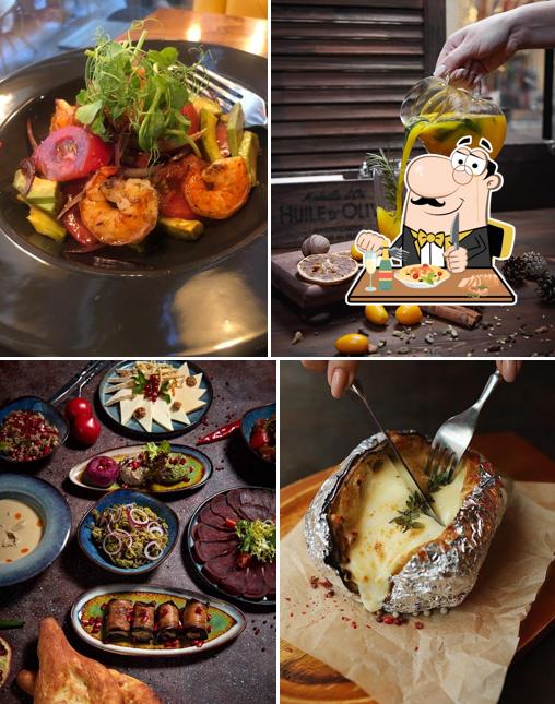 Блюда в "Хинкальной Легенде"