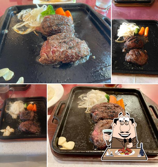 炭焼ハンバーグ 牛船