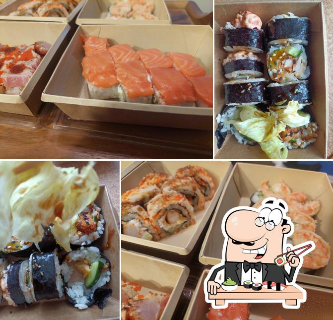 Попробуйте различные сеты суши