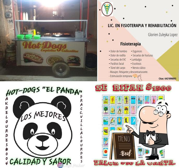 Hot-Dogs "EL Panda"